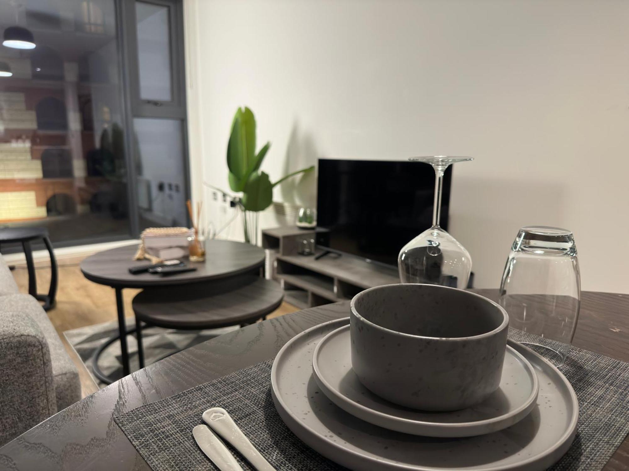 Cozy City Centre Apartment With Free Parking And Free Gym Birmingam Exterior foto